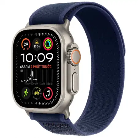 Watch Ultra 2 GPS + Cellular 49mm Natural Titanium Case with Blue Trail Loop