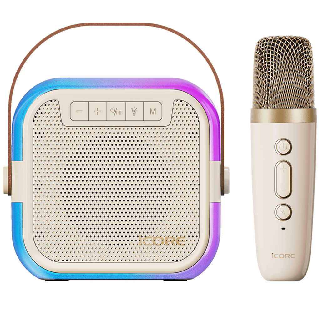 Bộ Loa Karaoke Mini Bluetooth iCore ISM59 Kèm 1 Micro