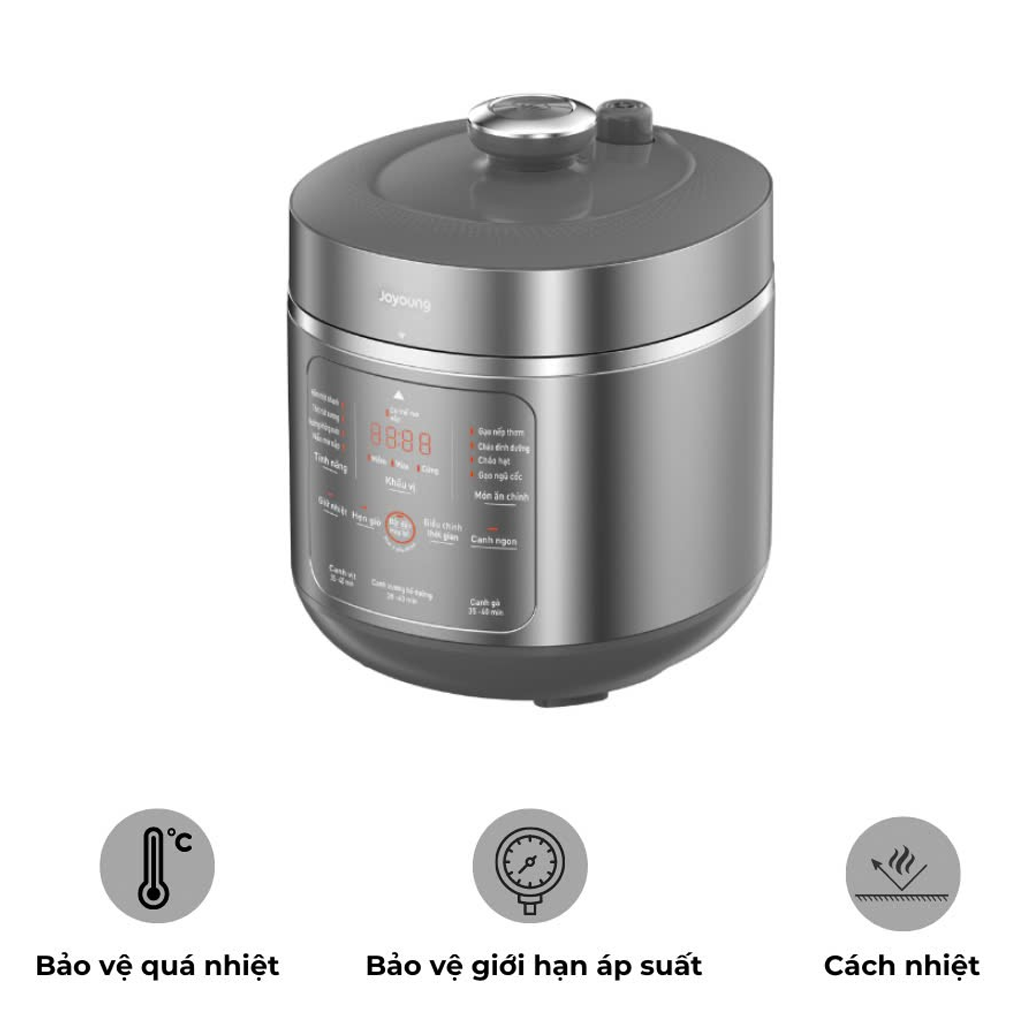 Nồi Cơm Áp Suất Điện Tử Joyoung JHPC-5039 5 Lít 4
