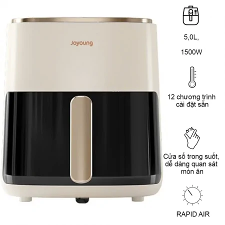 Nồi Chiên Không Dầu JAF-566 5.0 Lít