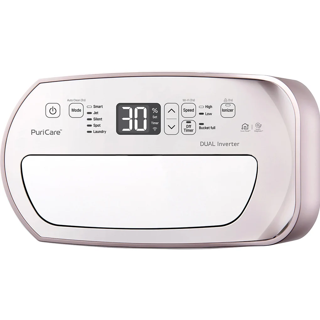 Máy Hút Ẩm LG Dual Inverter 19 Lít MD19GQGE0 6