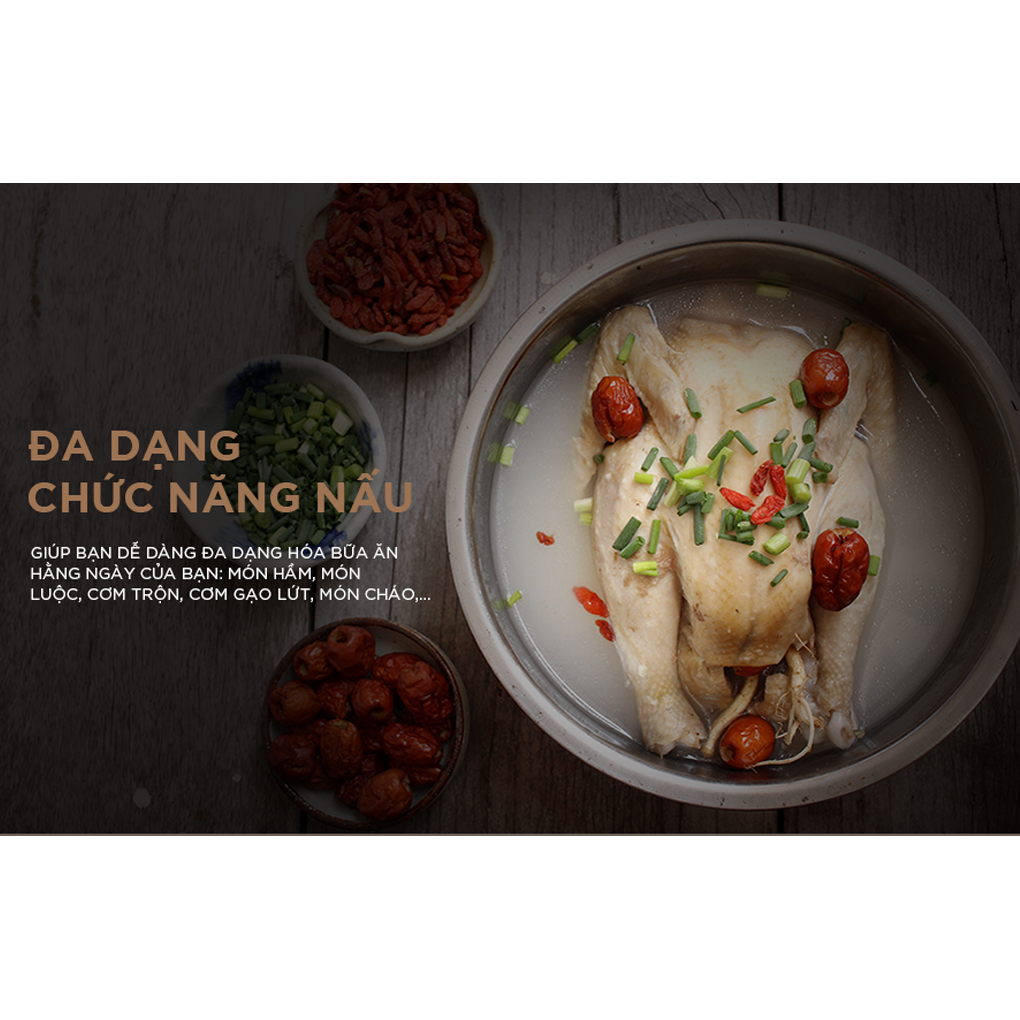 Nồi Cơm Điện Tử Áp Suất Cuckoo CRP-PWV1008F/BKDSCRVNCV 1.8 Lít 18