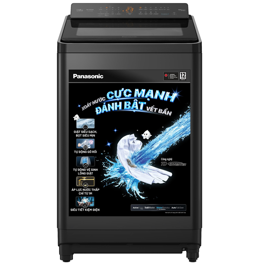 Máy Giặt Panasonic Inverter 11.5 Kg NA-FD115X3BV