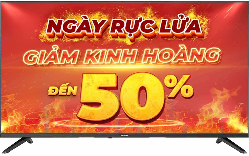 Android Tivi Sharp 43 Inch 2T-C43GH3000X