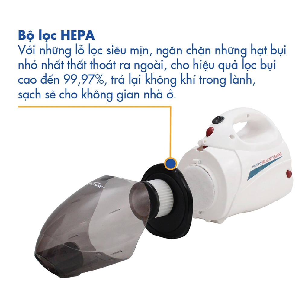 Máy hút bụi Korea King PDG-666 - hình ảnh thực tế Máy hút bụi Korea King PDG-666 - hình ảnh thực tế