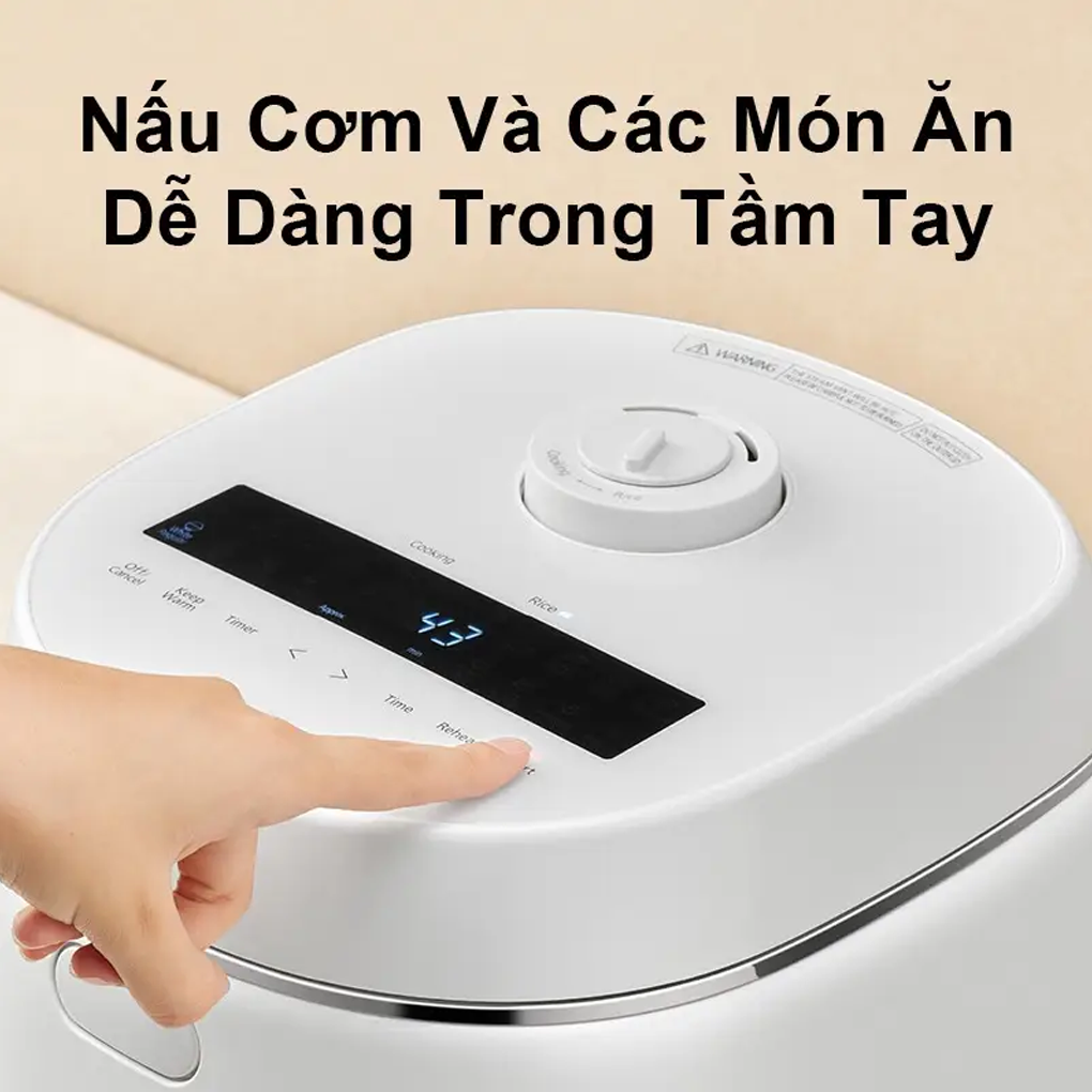 Nồi Cơm Điện Tử Panasonic SR-DK184WRA 1.8 Lít 5