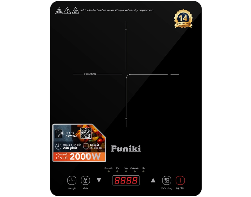 Bếp Điện Từ Đơn Funiki HSD8138 2000W
