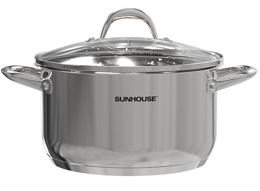Nồi Inox 3 Đáy Sunhouse SHG301-16