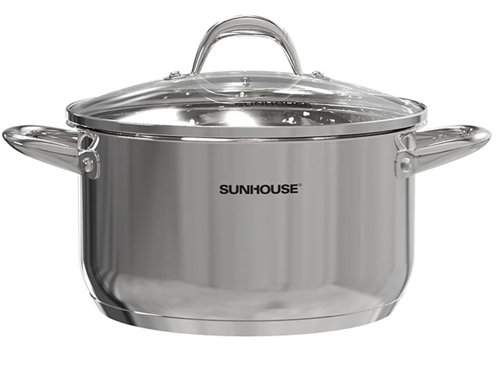 Nồi Inox 3 Đáy Sunhouse SHG301-18