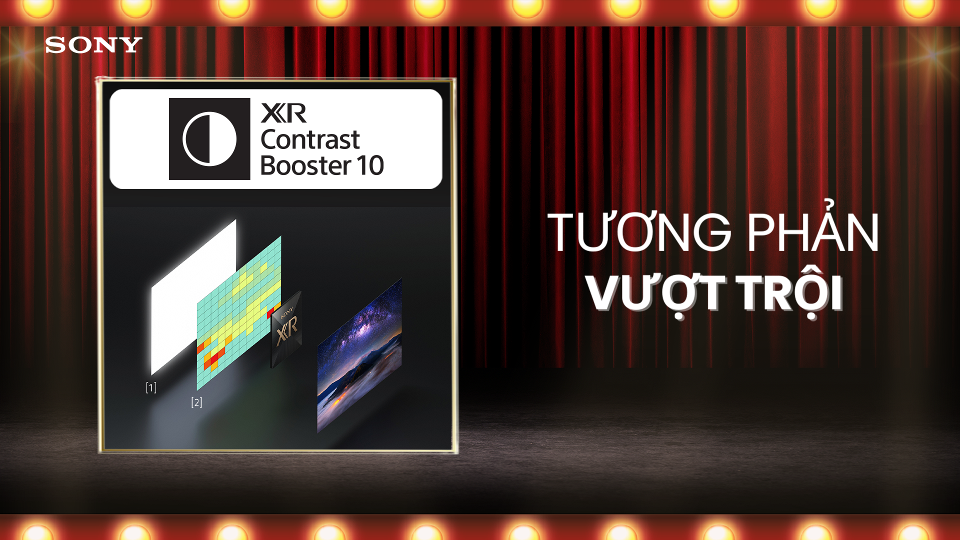 Tivi Sony K-85XR50 - hình ảnh thực tế Tivi Sony K-85XR50 - hình ảnh thực tế