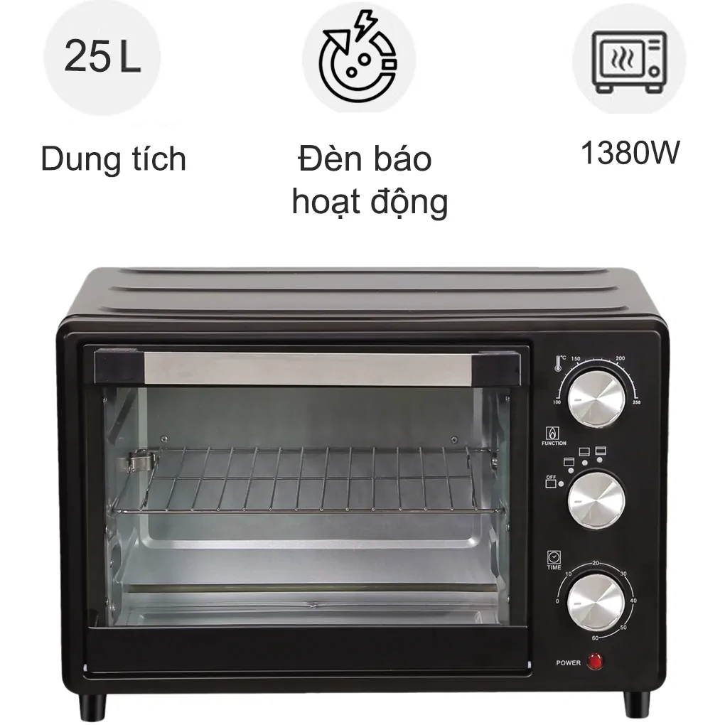 Lò Nướng Simplehome TO-25G 25 Lít