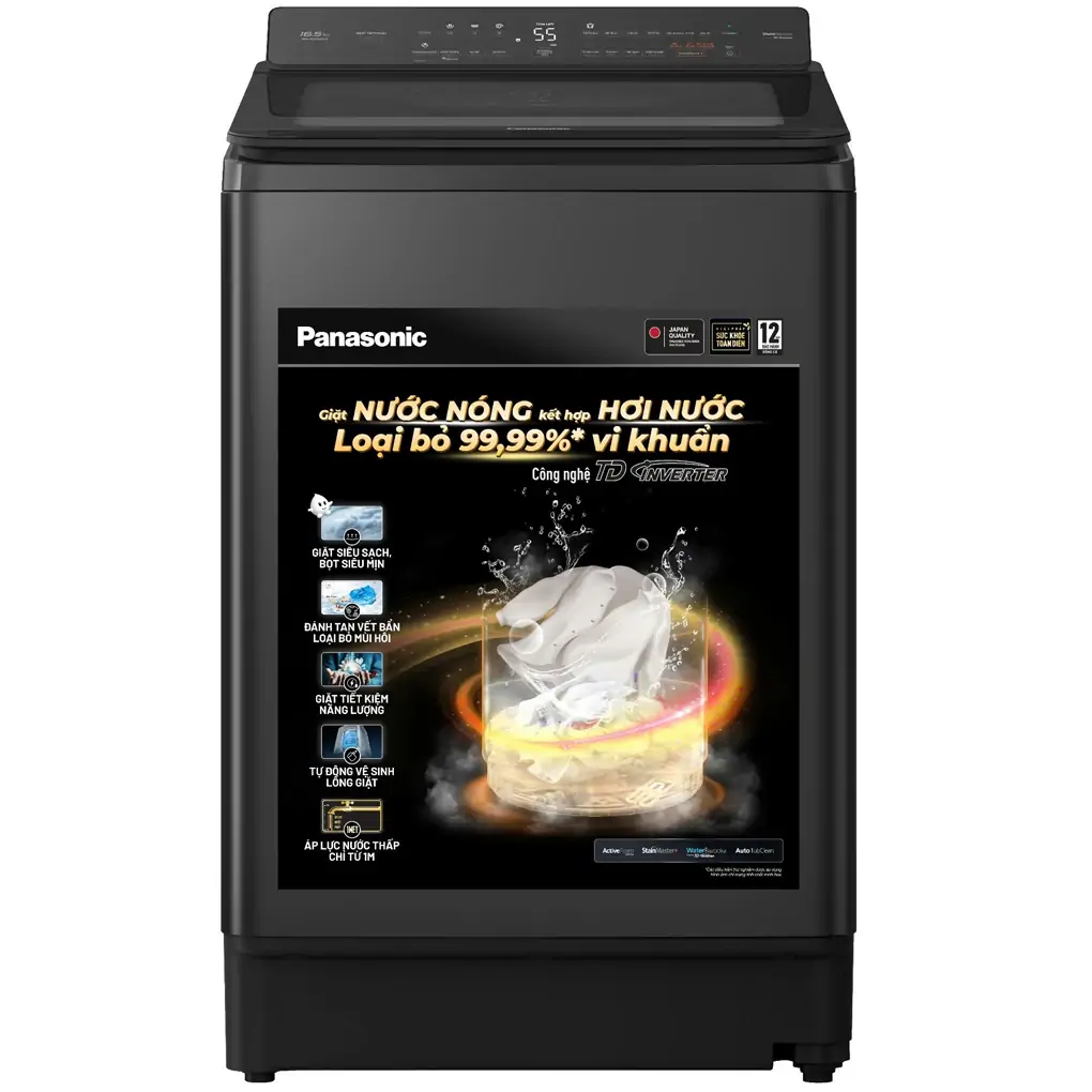 Máy Giặt Panasonic Inverter 12.5 Kg NA-FD125V4BV