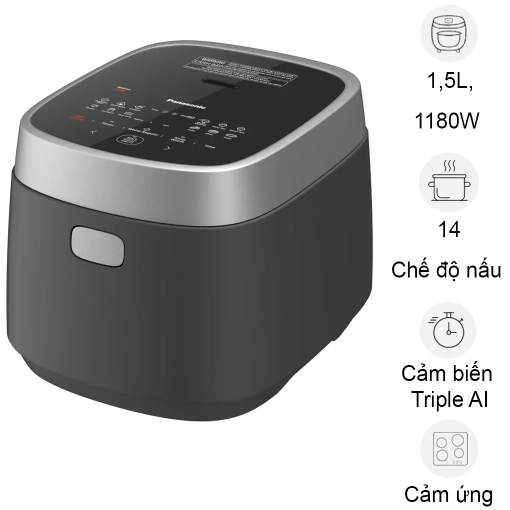 Nồi Cơm Điện Cao Tần Panasonic SR-HN151KRA 1.5 Lít