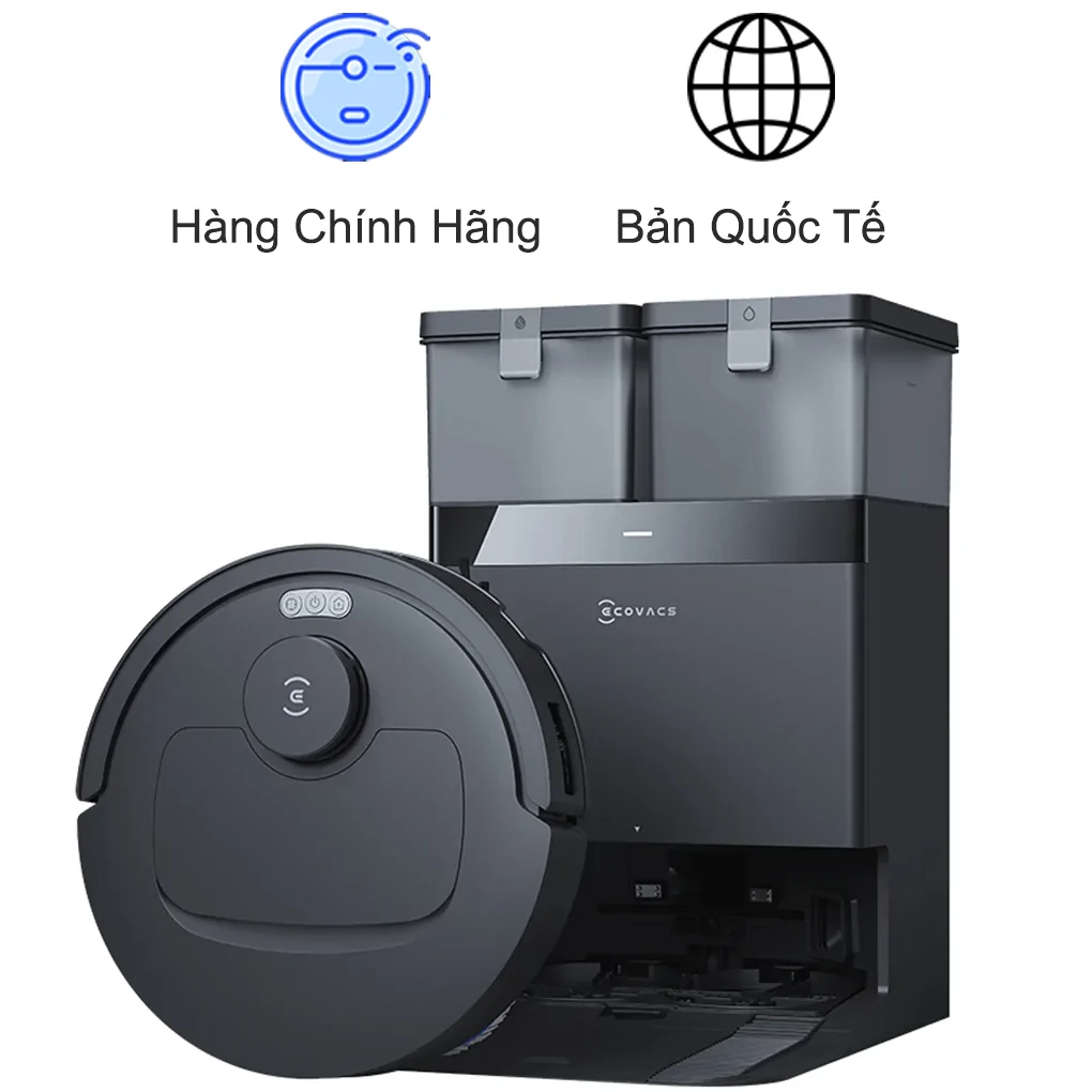 Robot hút bụi thông minh ECOVACS T30C Black