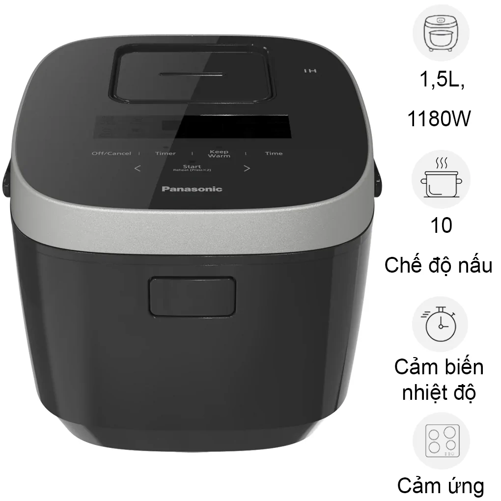 Nồi Cơm Điện Cao Tần Panasonic SR-HFT153KRA 1.5 Lít