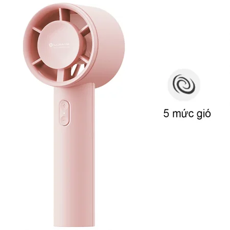 Quạt Tích Điện X6 LITE Màu Hồng