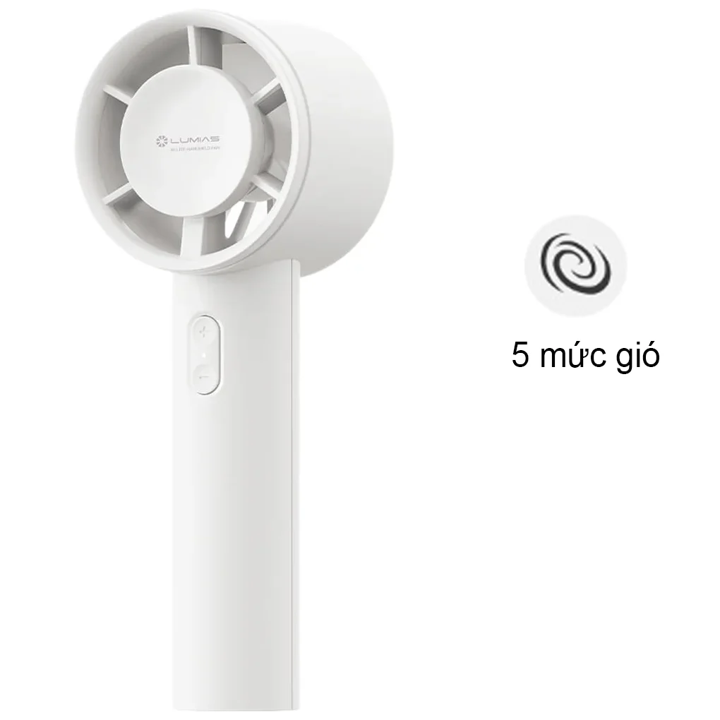 Quạt Tích Điện Lumias X6 LITE Màu Trắng