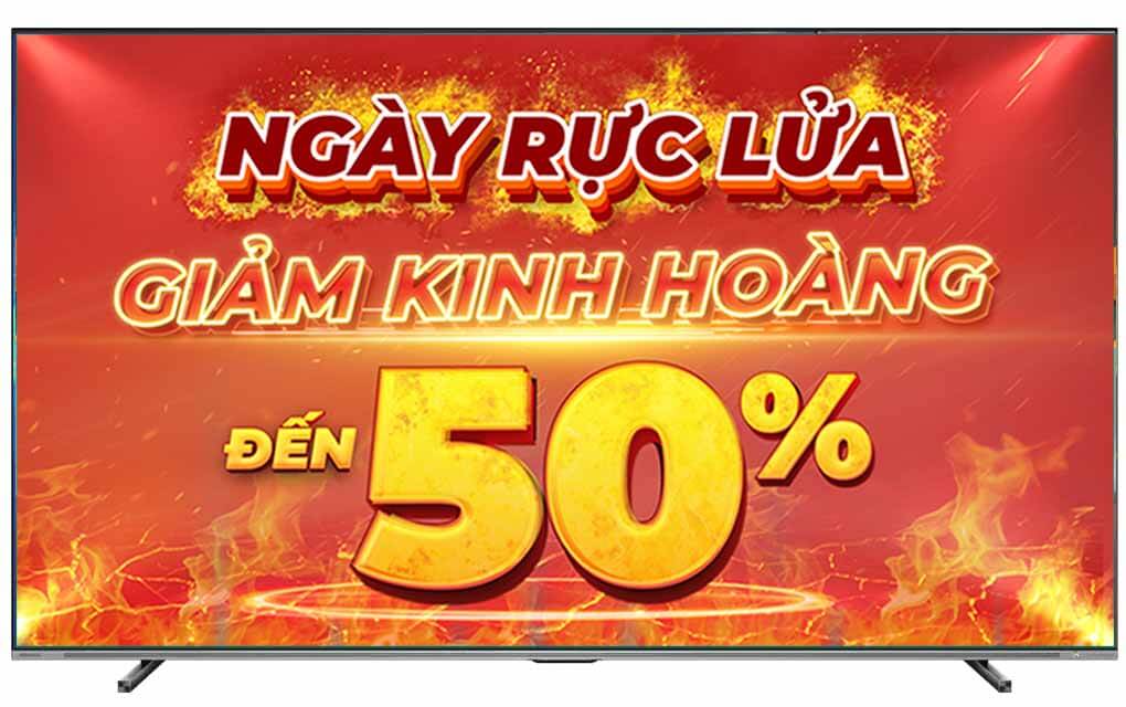 Smart Tivi Hisense QLED 4K 100 Inch 100Q6Q