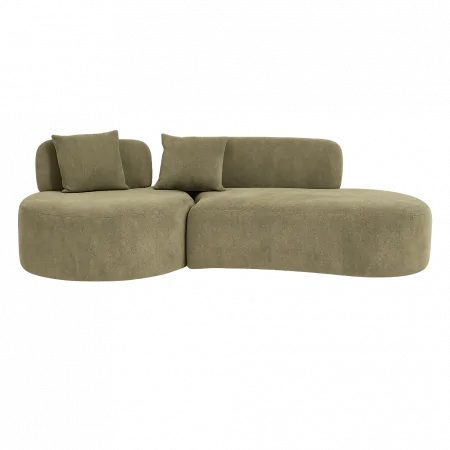 Bộ Sofa Bella MY-3077 171cm + Ghế Sofa Bella MY-3077 104cm Xanh nhạt