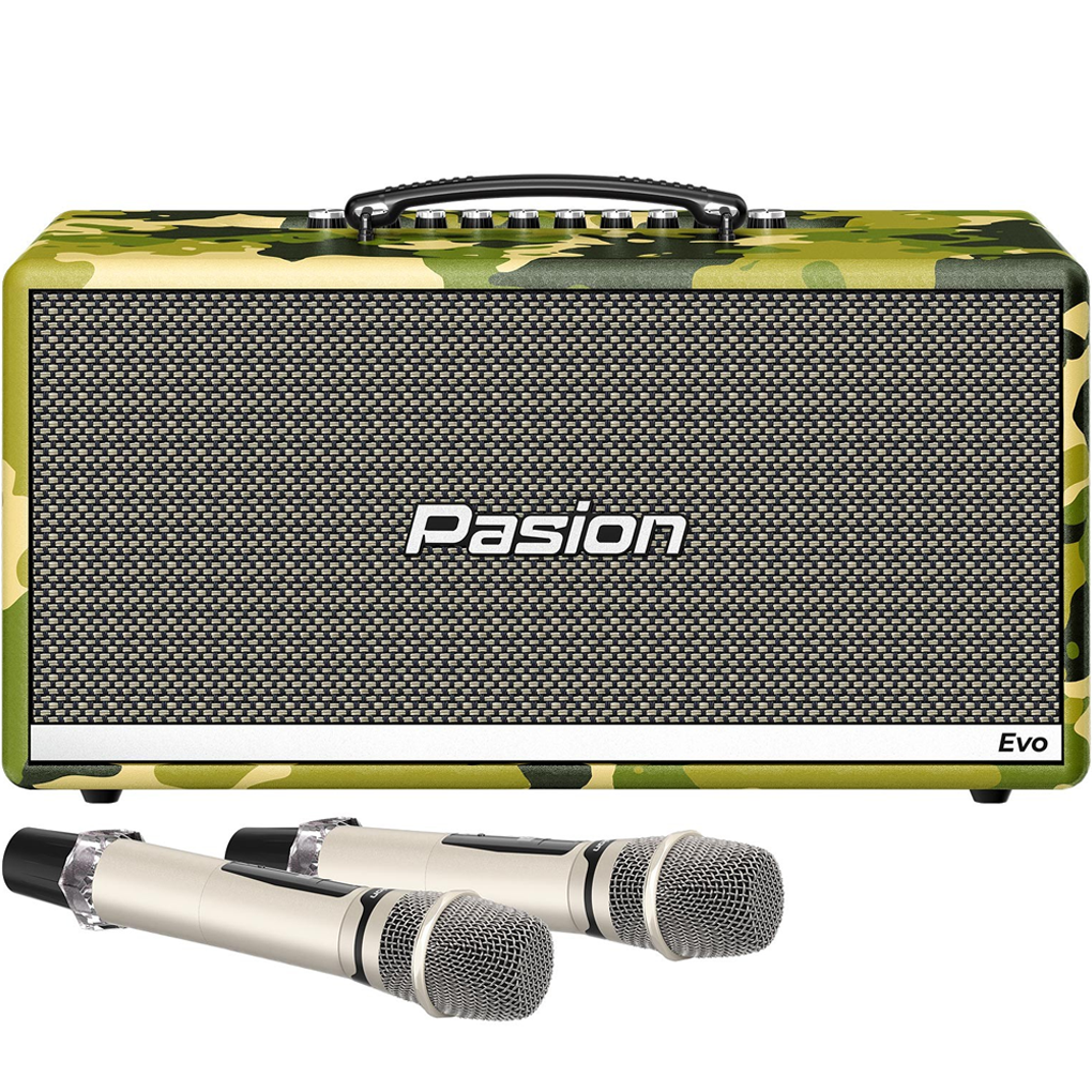 Loa Karaoke Di Động Xách Tay Paramax PASION Evo (Camo Leather)