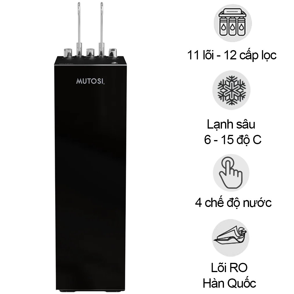 Máy Lọc Nước Ion Kiềm Hydrogen Mutosi MP-H112UV 11 Lõi