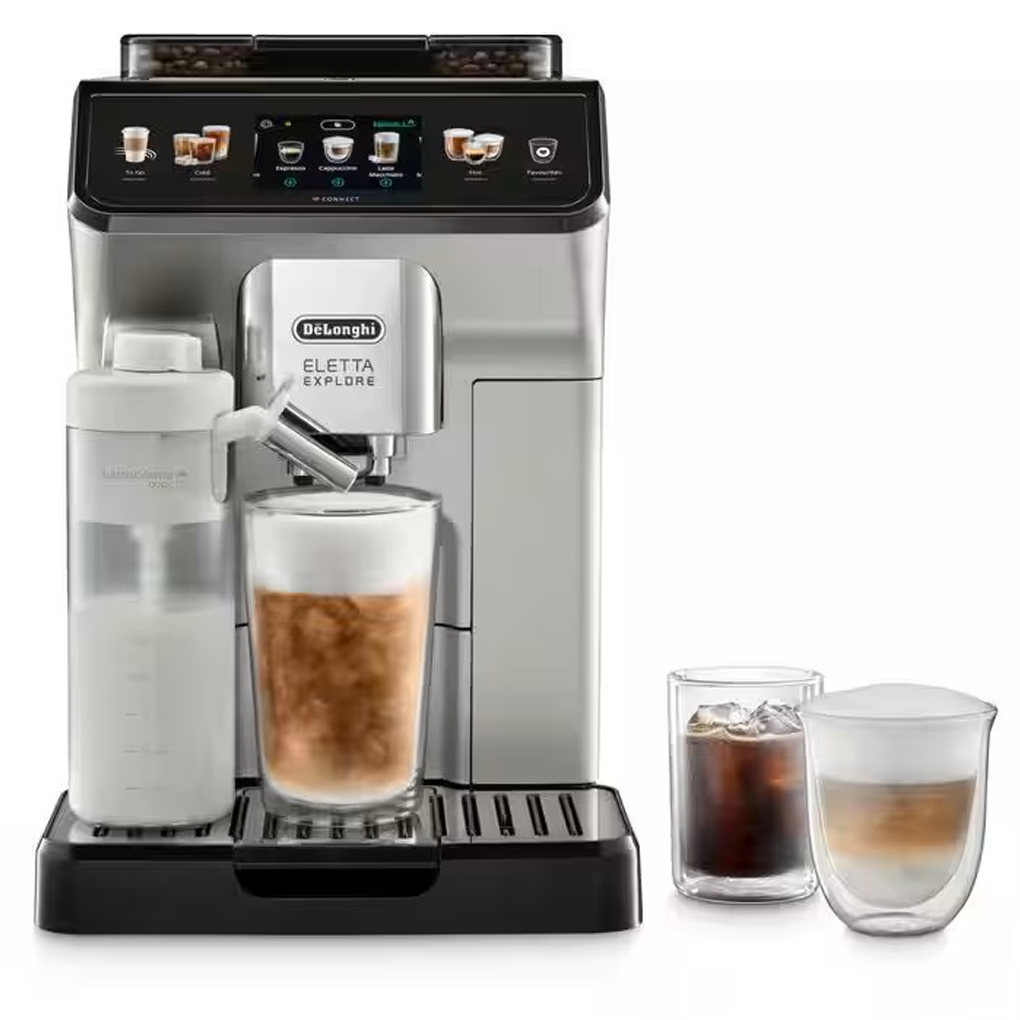 Máy Pha Cà Phê Tự Động DeLonghi Eletta Explore ECAM450.65.S