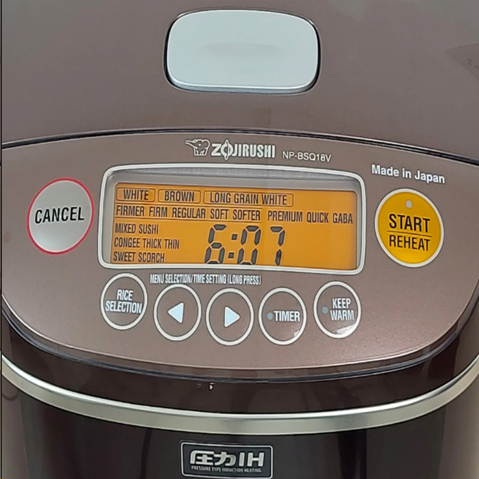 Nồi Cơm Cao Tần Áp Suất Zojirushi NP-BSQ18V 1.8 Lít - Xuất Xứ Nhật Bản 3