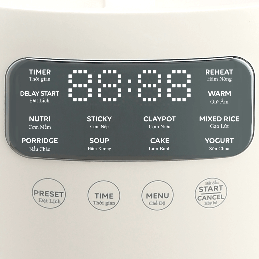 Nồi Cơm Điện Tử 3D Lòng Nồi Inox Paveden Retro PR-3D18BE 1.8 Lít 5