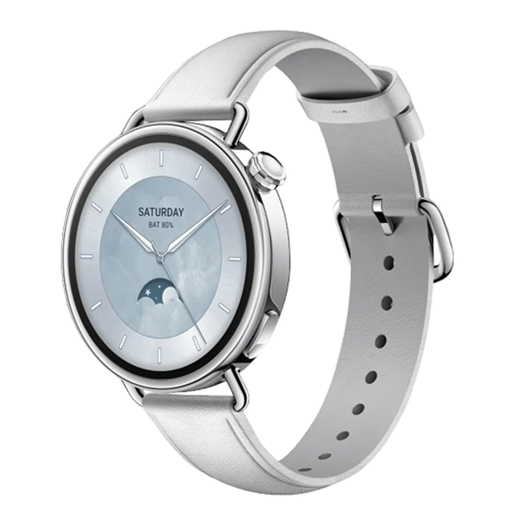 Xiaomi Watch S4 41mm Trắng Dây Da