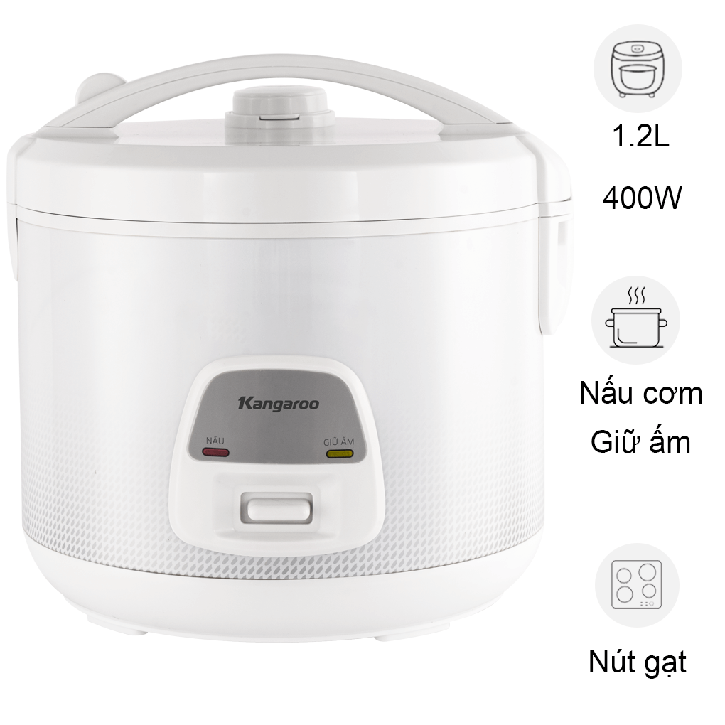 Nồi Cơm Điện Kangaroo KGRC12MT1 1.2 Lít