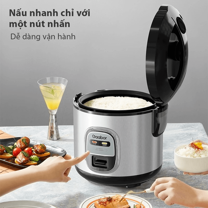 Nồi Cơm Điện Gaabor RC20M-YE01A 1 Lít 5