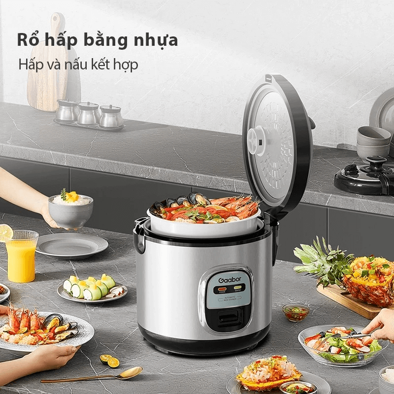 Nồi Cơm Điện Gaabor RC20M-YE01A 1 Lít 6
