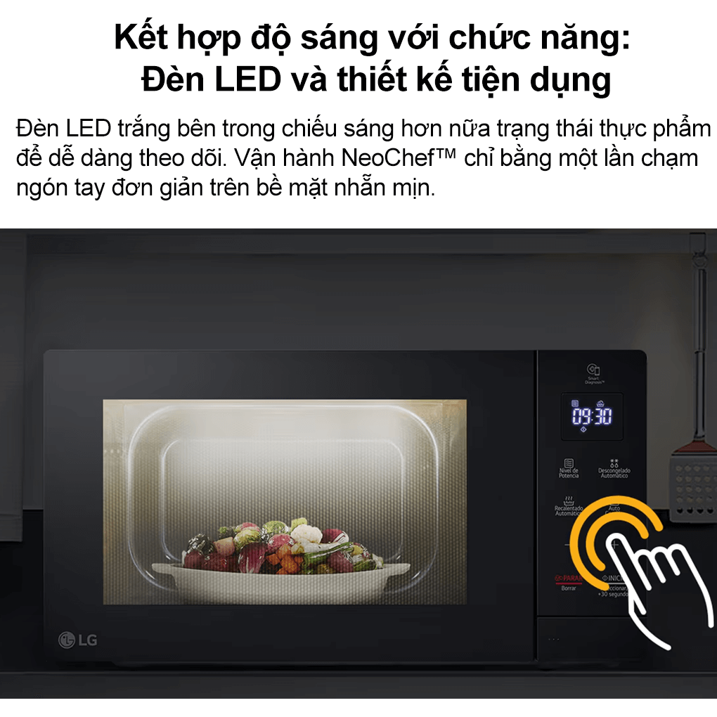 Lò Vi Sóng LG MS3032JAS 30 Lít 14