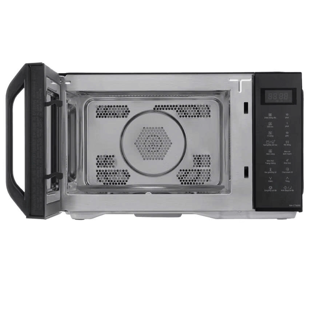 Lò Vi Sóng Nướng Đối Lưu Chiên Không Dầu Panasonic NN-CT56RBYUE 29 Lít 3