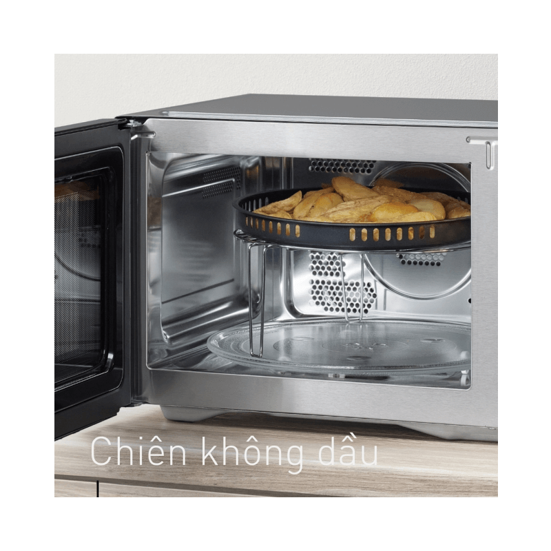 Lò Vi Sóng Nướng Đối Lưu Chiên Không Dầu Panasonic NN-CT56RBYUE 29 Lít 6