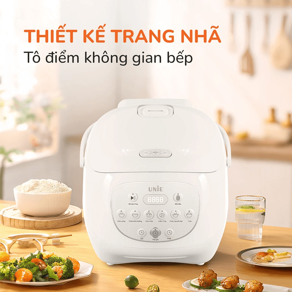 Nồi Cơm Điện Tử Unie URC815 1.5 Lít 2