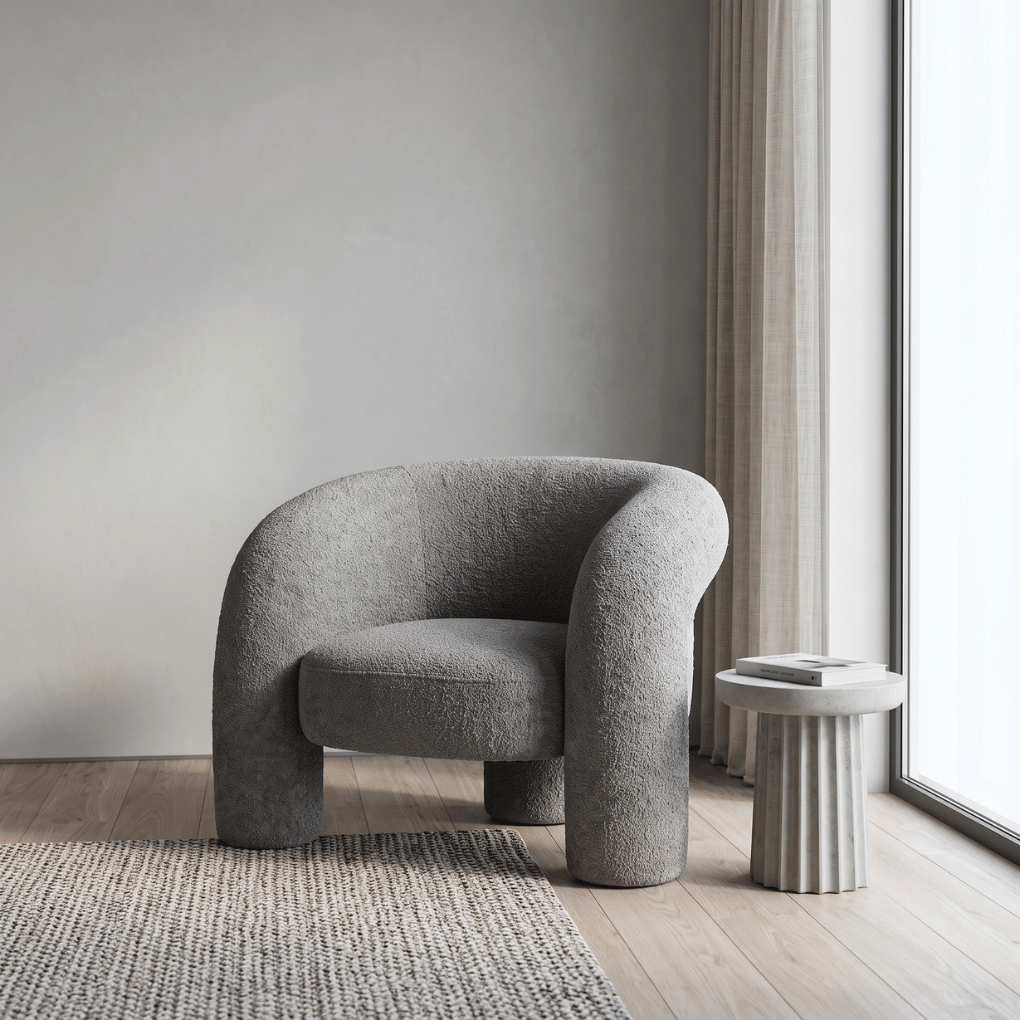 Sofa 1 Chỗ Luxury S-020 Xám
