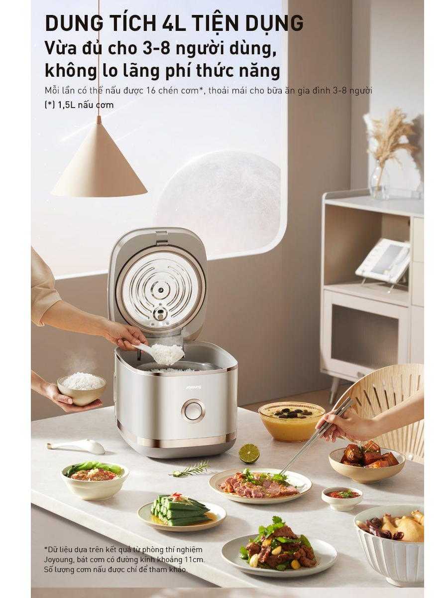 Nồi Cơm Điện Tử Joyoung JNRC-401 4 Lít 5