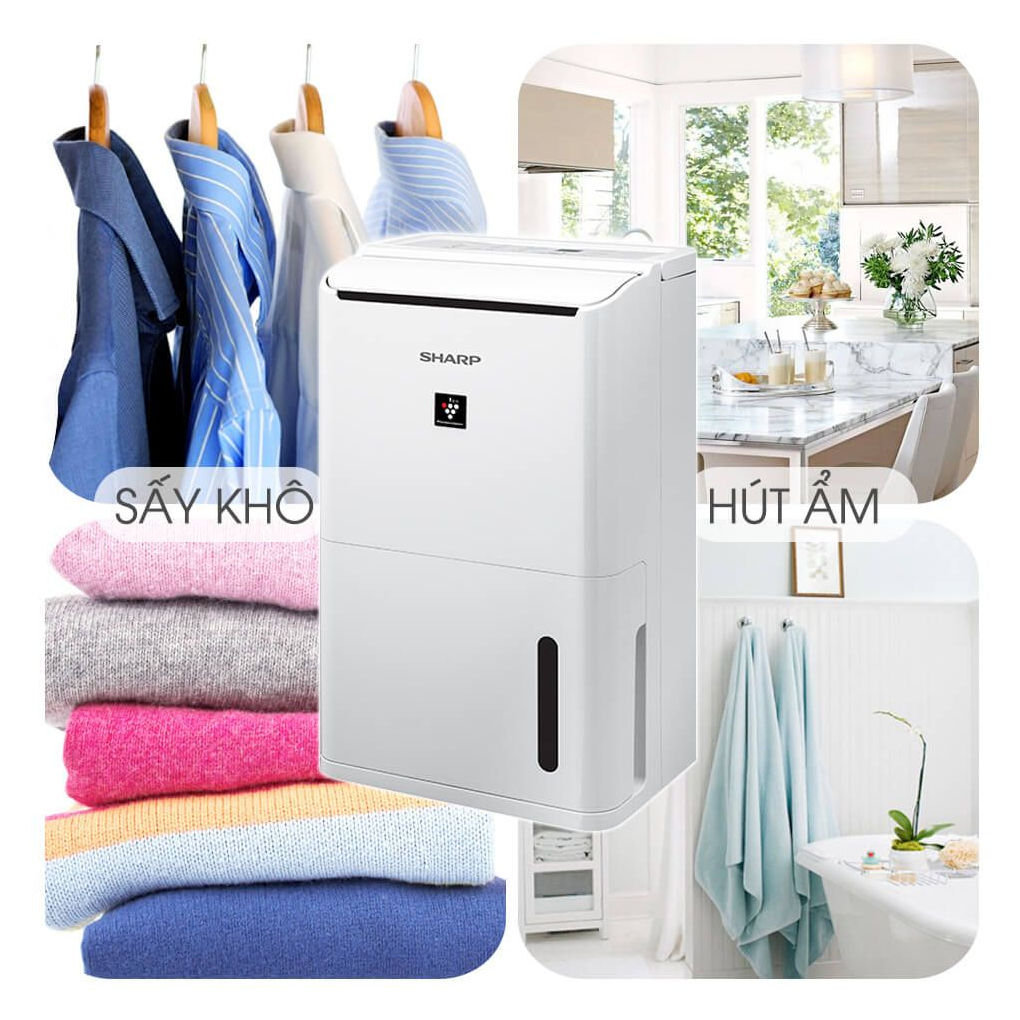 Máy Hút Ẩm Sharp DW-D20A-W 8
