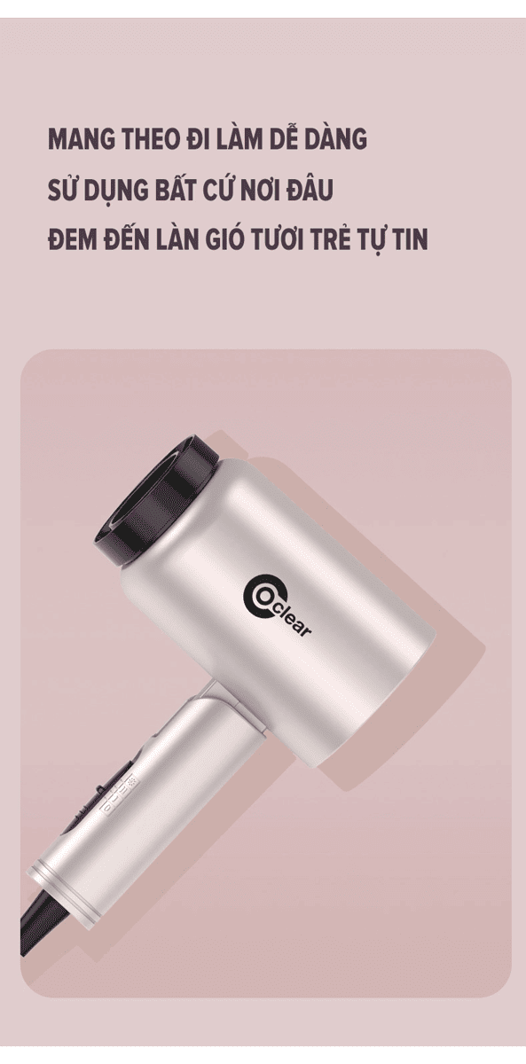 Máy Sấy Tóc Coclear CH6613 1600W