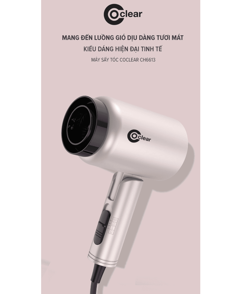 Máy Sấy Tóc Coclear CH6613 1600W