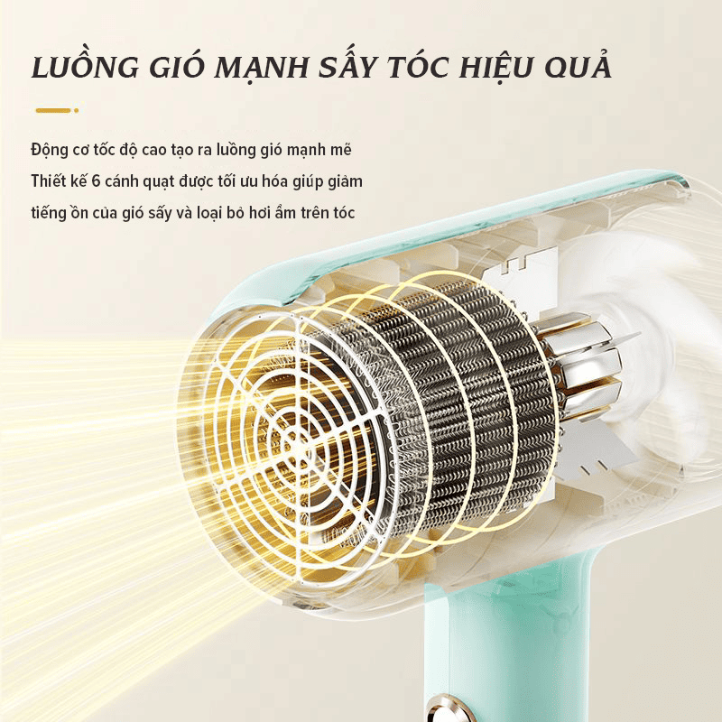 Máy Sấy Tóc Coclear CH6608 1800W
