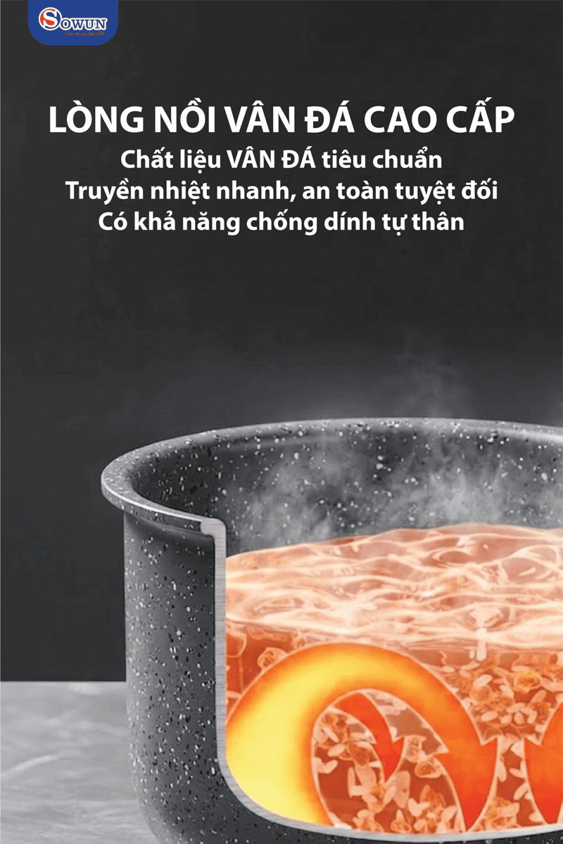 Nồi Áp Suất Điện Sowun SW 689