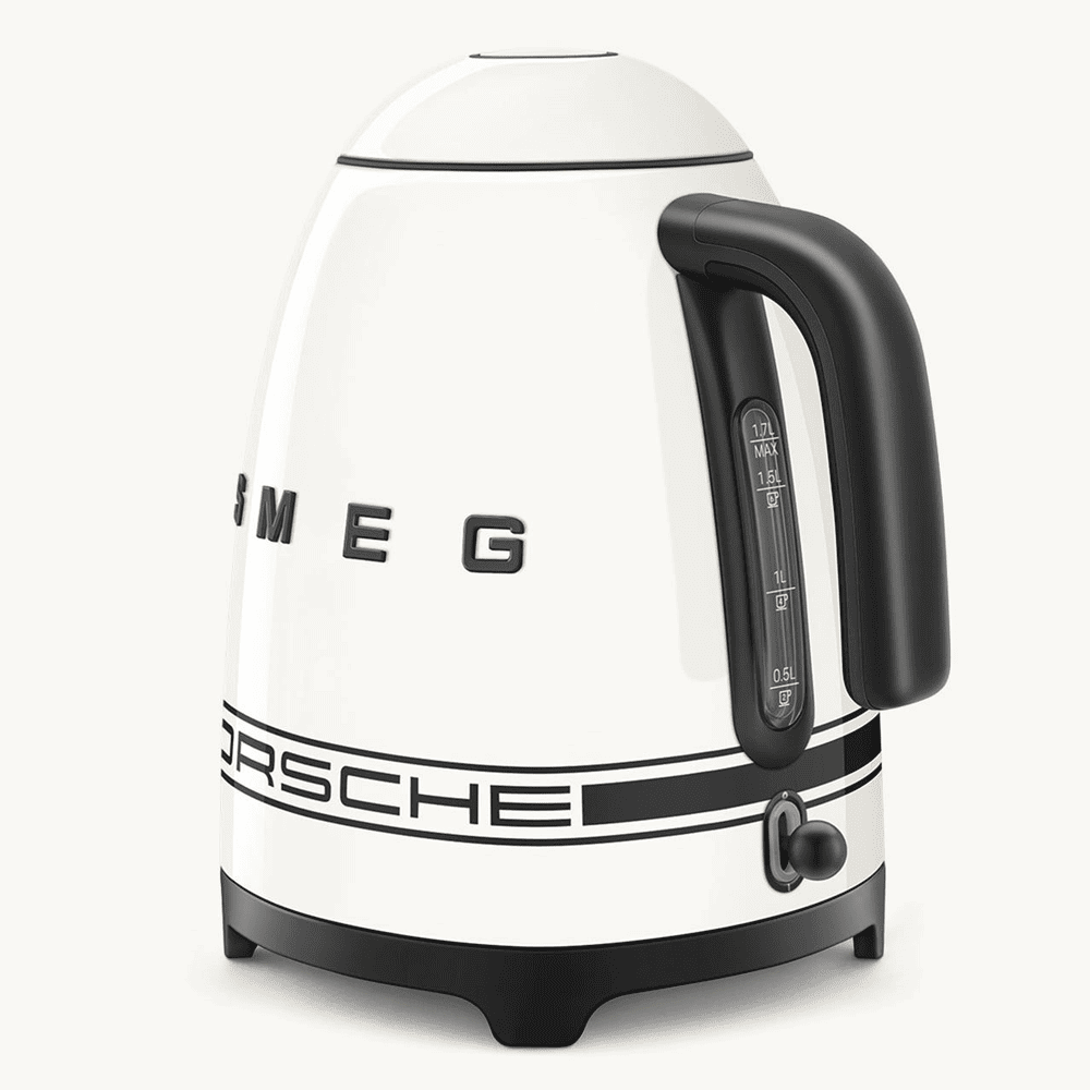 Ấm Đun Siêu Tốc 1.7 Lít Smeg KLF03PCWEU Màu Trắng Porsche