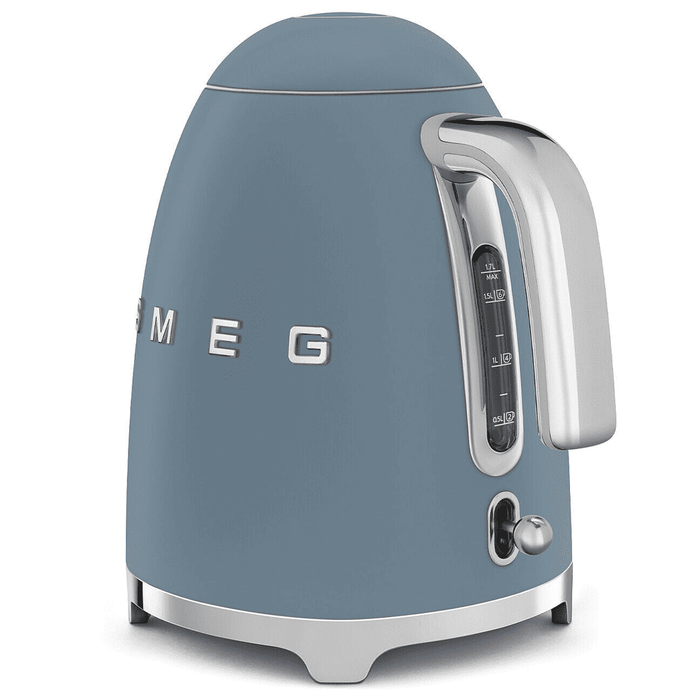 Ấm Đun Siêu Tốc 1.7 Lít Smeg KLF03SBMEU Màu Xanh Lam Đậm Nhám