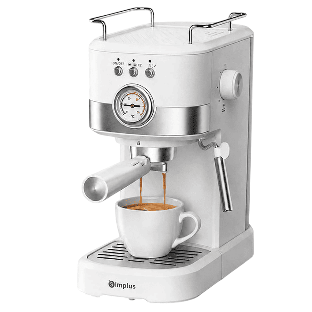 Máy Pha Cà Phê Espresso Simplus KFJH014WH01