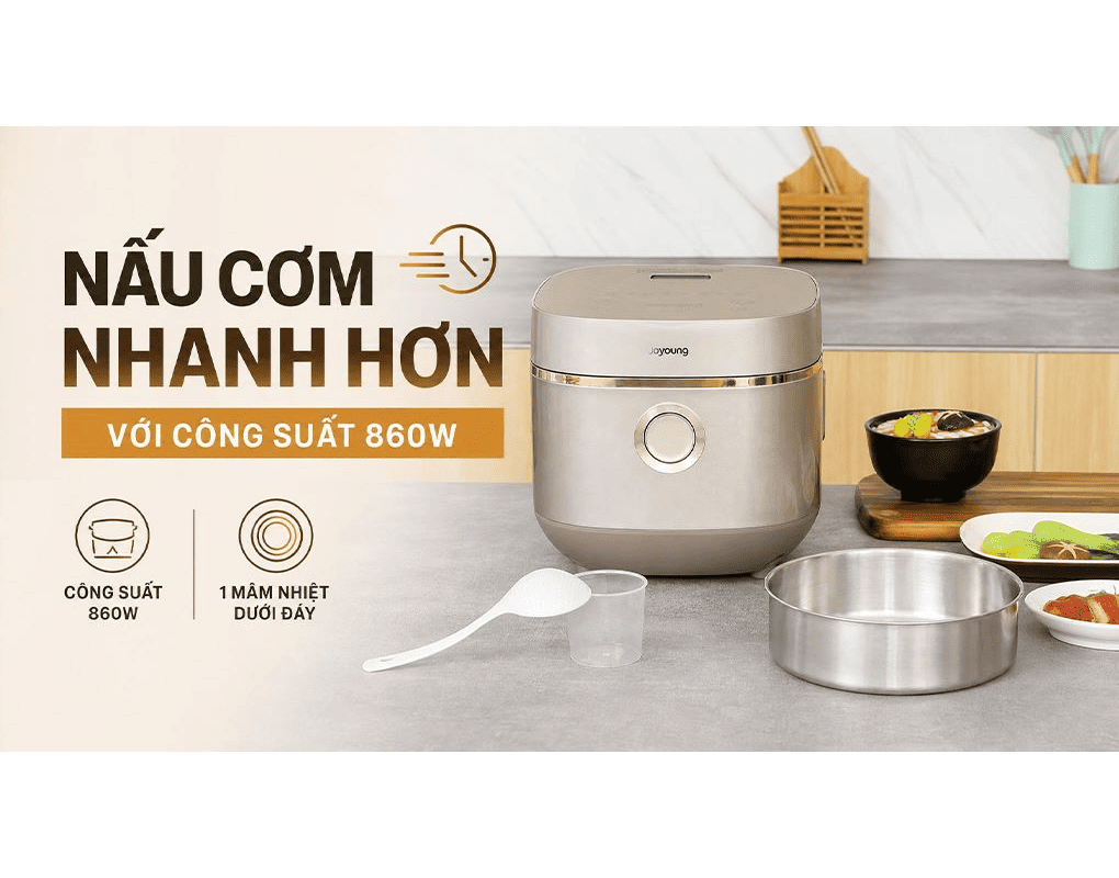 Nồi Cơm Điện Tử Joyoung JNRC-502 Dung Tích 1.8 Lít