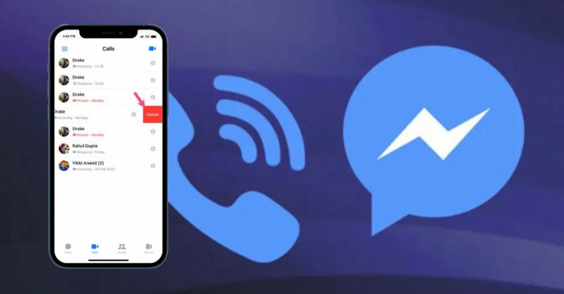 Xóa lịch sử cuộc gọi trên Messenger đơn giản