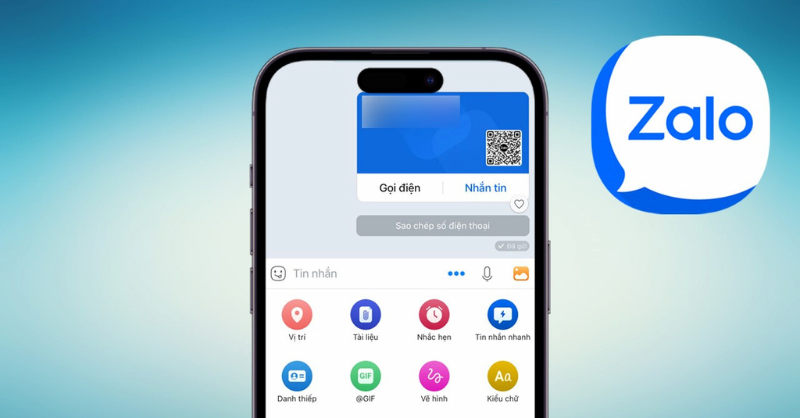 Gửi danh thiếp Zalo đơn giản trên điện thoại và máy tính