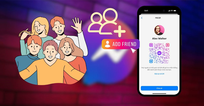 Túm tắt: Bỏ túi cách thêm bạn bằng QR Messenger nhanh chóng và chính xác